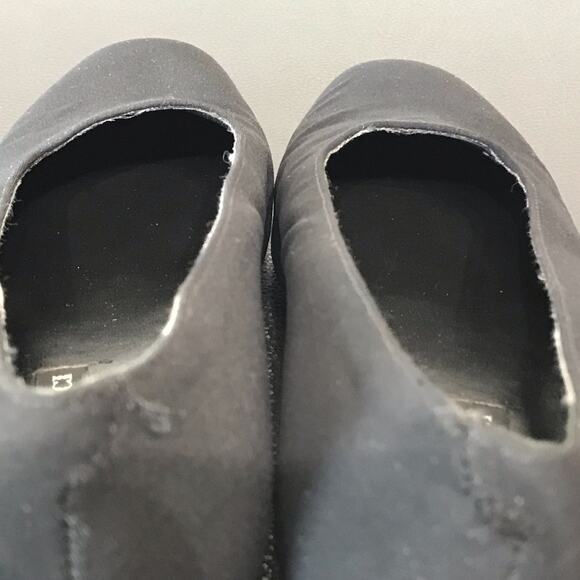 Sesto Meucci Italian Made Leather Sole Square Toe Low Block Heel Pump Blue 8.5 - Picture 16 of 16